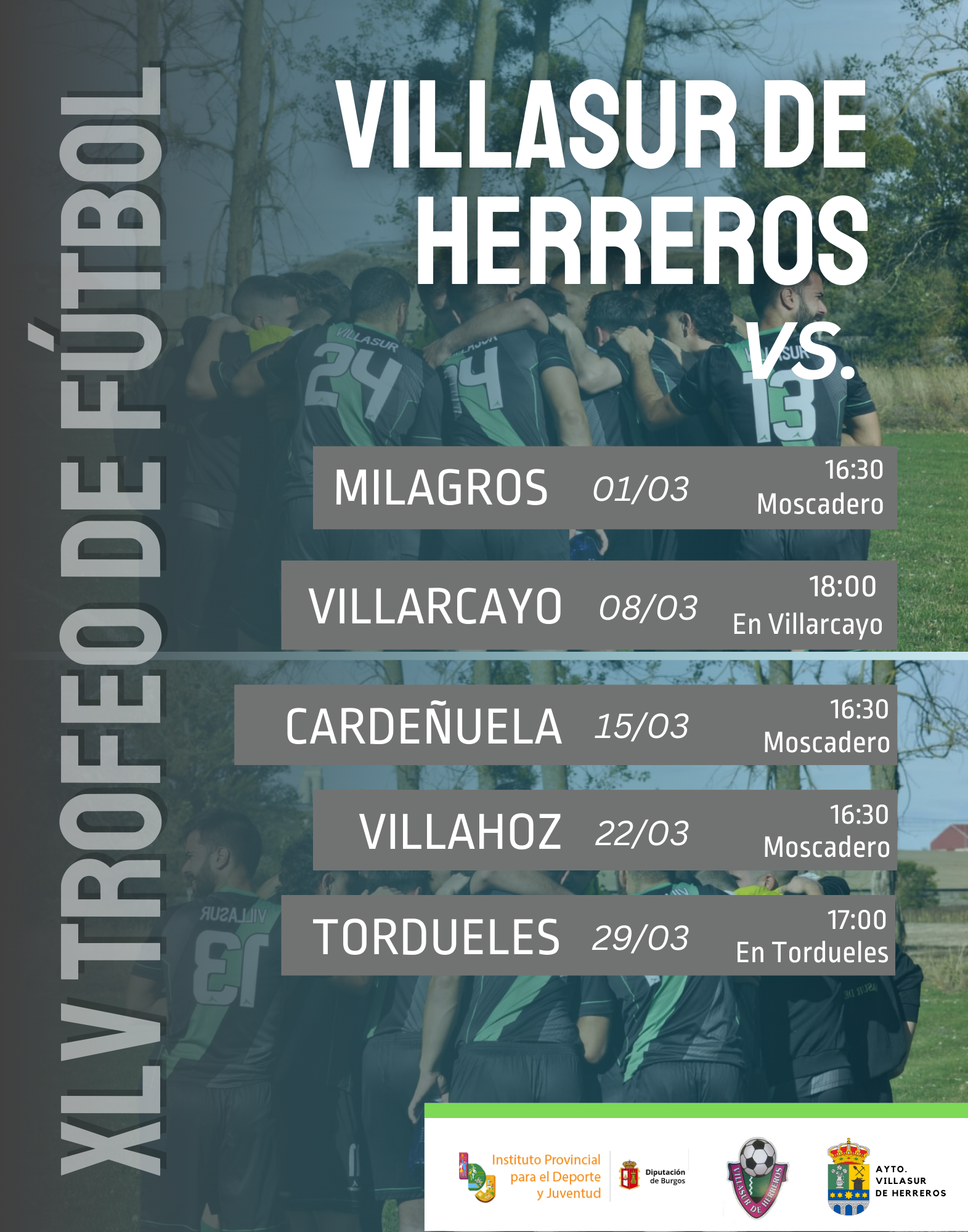 XLV Trofeo de Fútbol: Partidos de Vuelta de la 2ª Fase