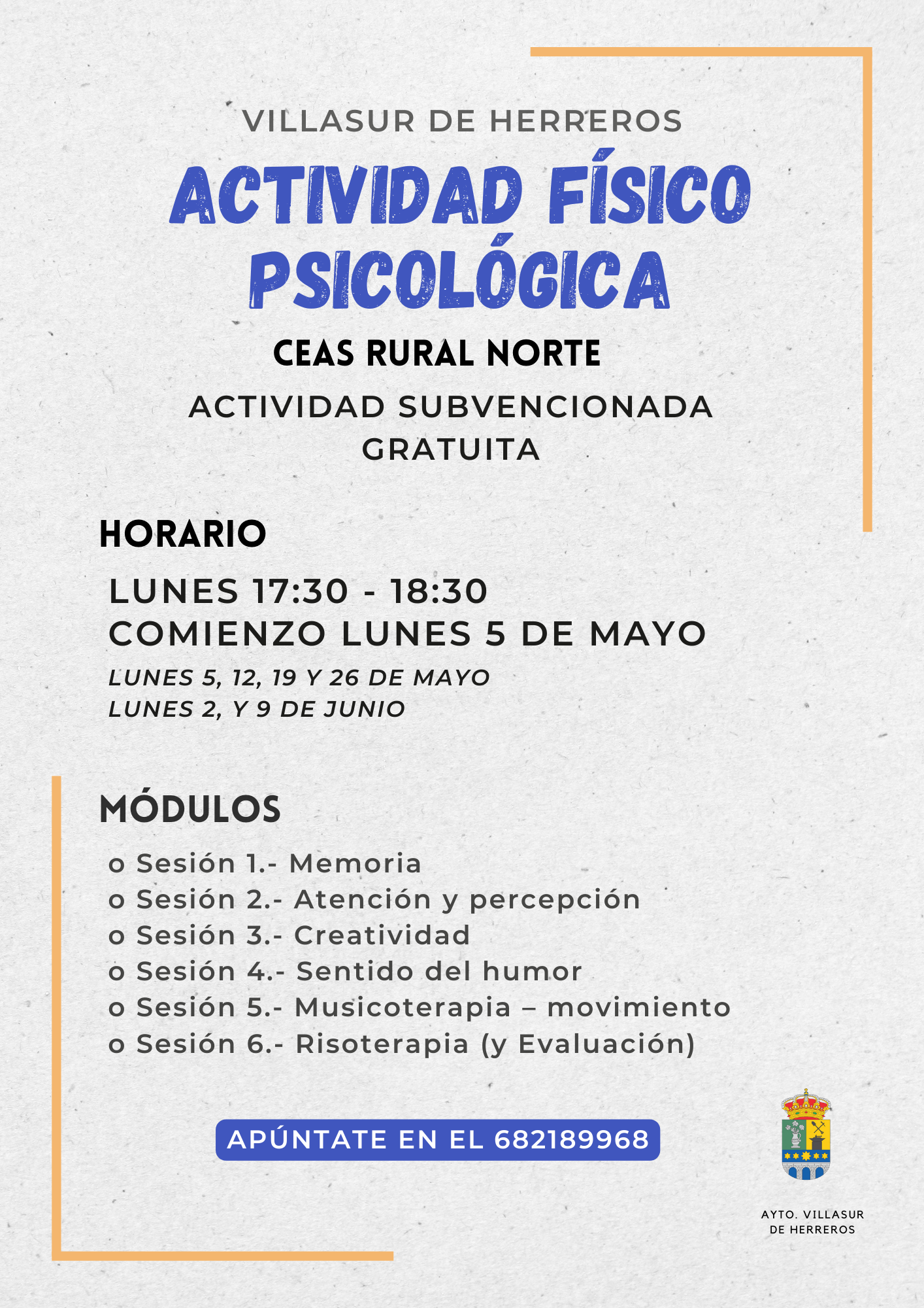 CEAS: Actividad Físico Psicológica
