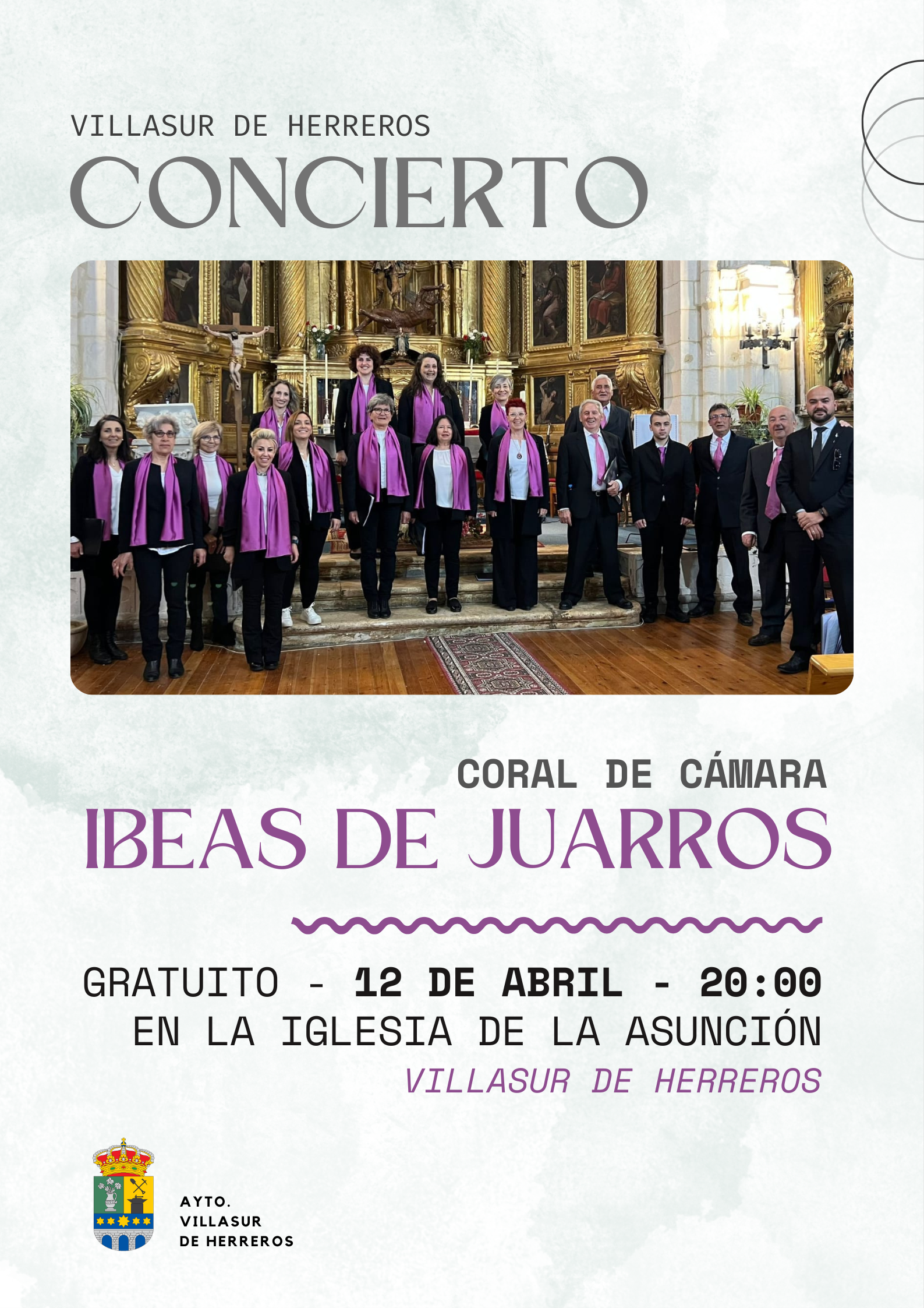 Concierto Coral de Cámara de Ibeas de Juarros