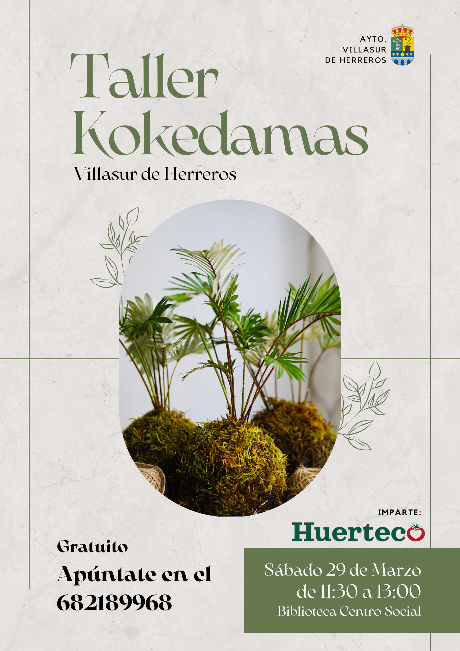 Taller Kokedamas